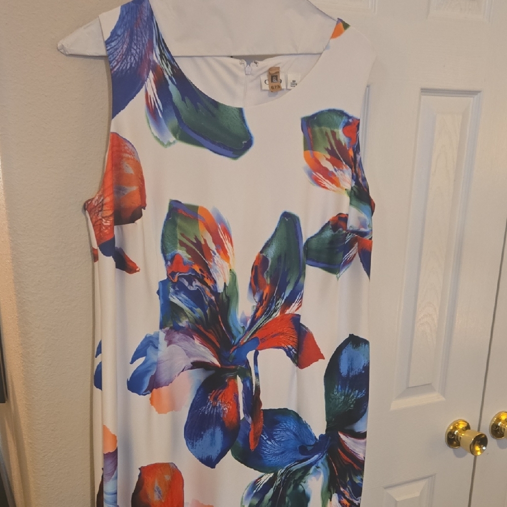 Cato Multicolor Floral Midi Dress